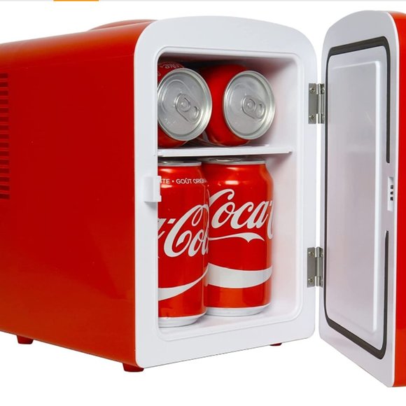 BRAND NEW Coca-Cola mini fridge, portable cooler/warmer - Picture 2 of 4